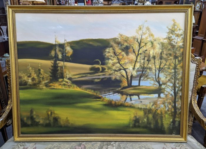 Õlimaal "Leigo maastik" (130x100)