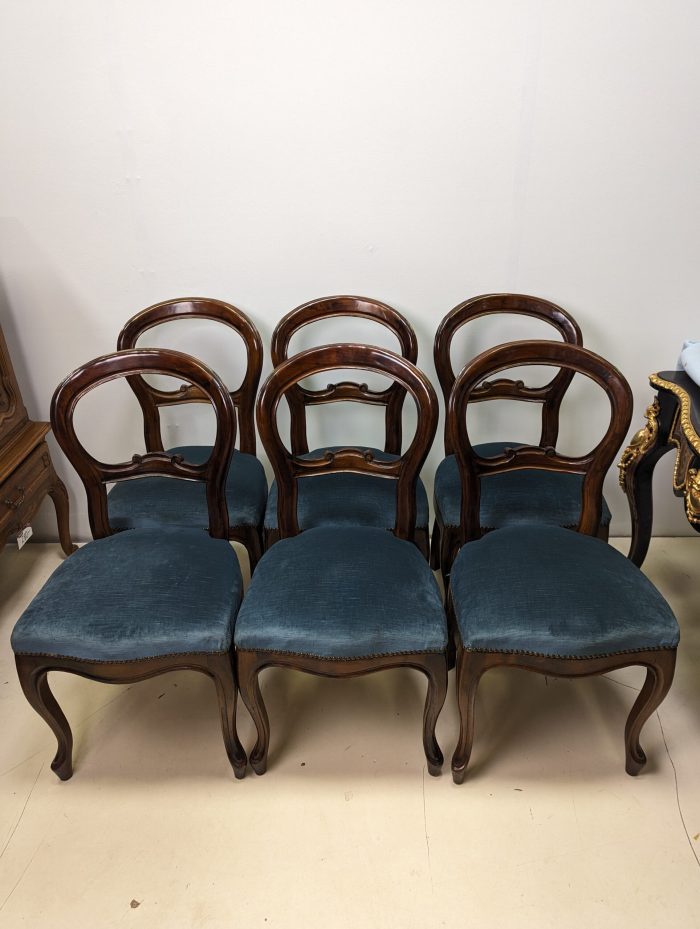 Toolide komplekt 6 tk viktoriaanlikus stiilis