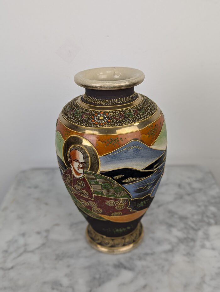 Satsuma style vase - Image 4