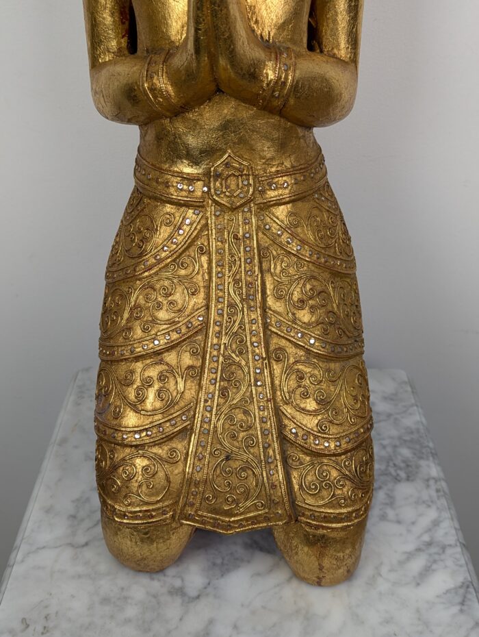 Wooden statue - Image 5