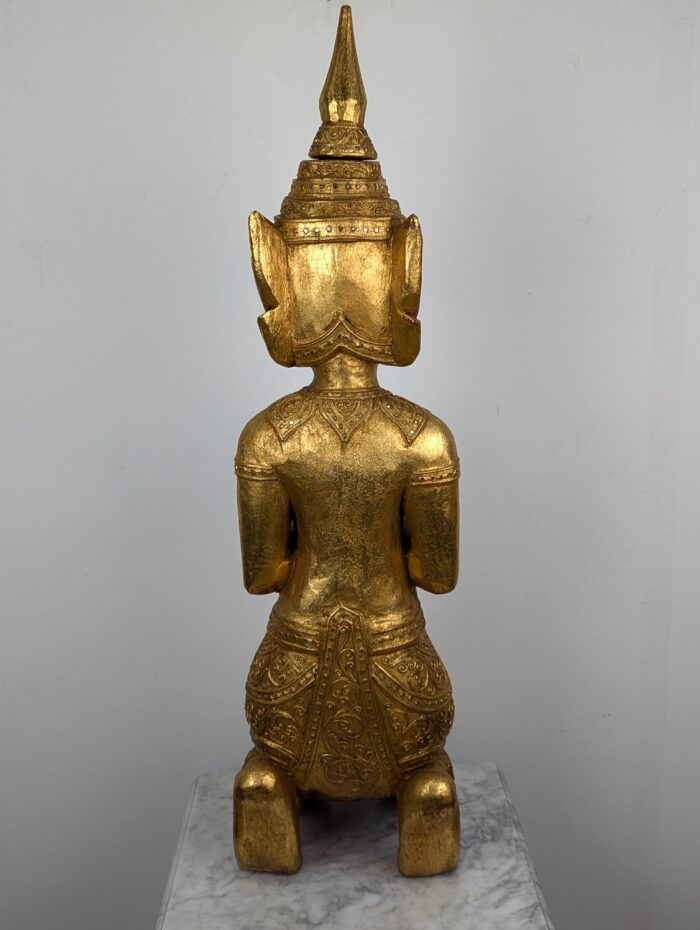 Wooden statue - Image 7