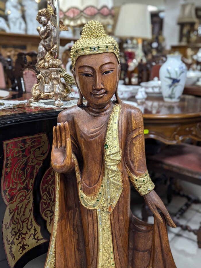 Puidust Buddha kuju - Image 3