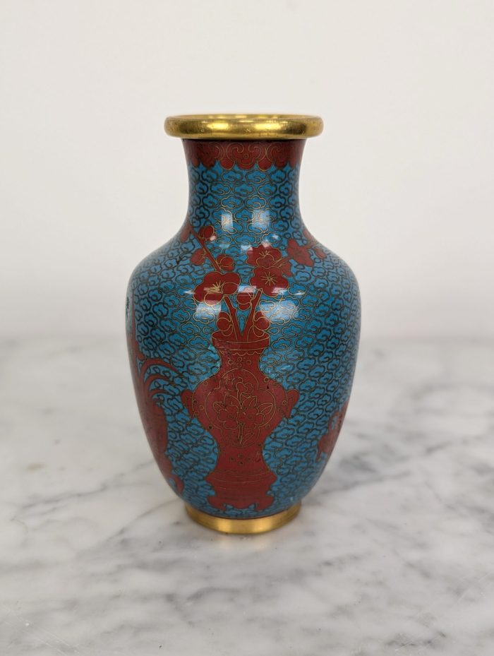 Cloisonne vaas