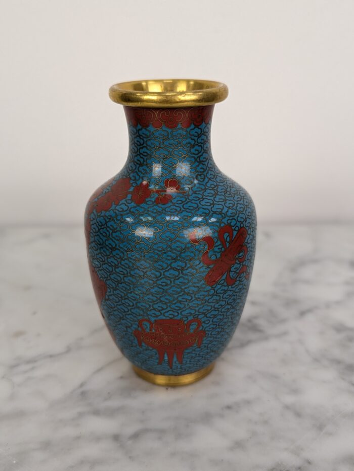 Cloisonne vase - Image 4