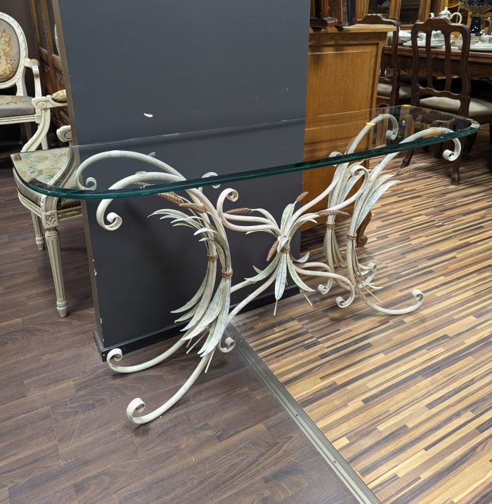 Hollywood regency konsoollaud