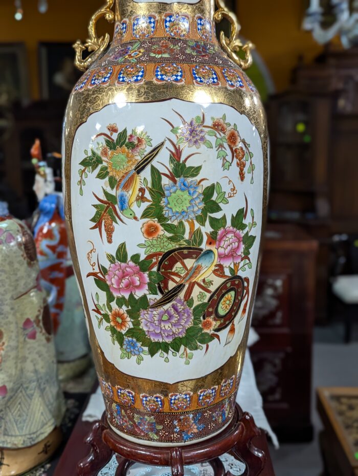 Oriental floor vase - Image 5