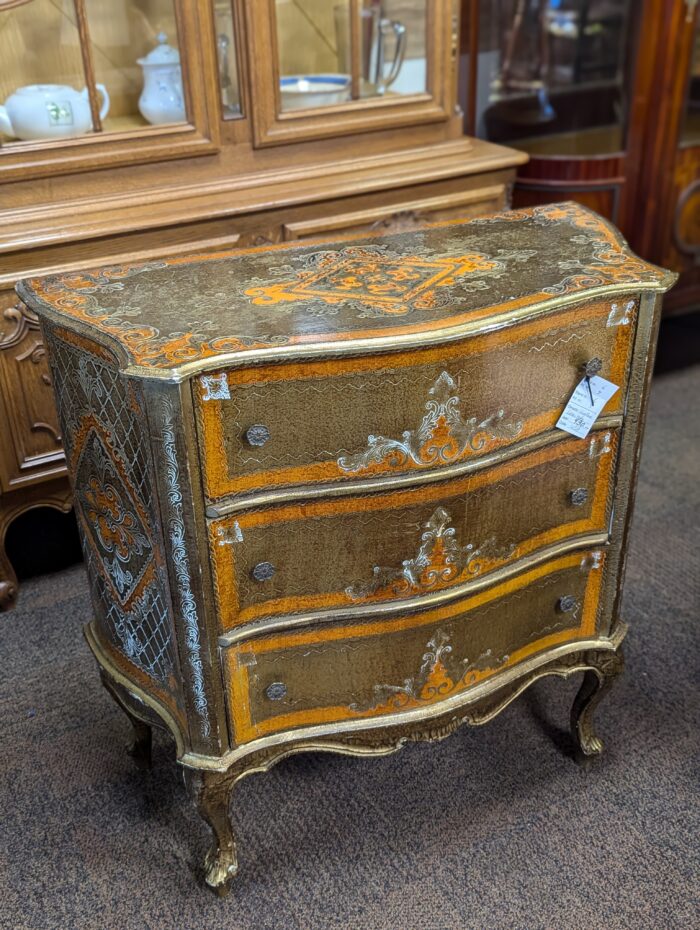 Florentine style chest of drawers