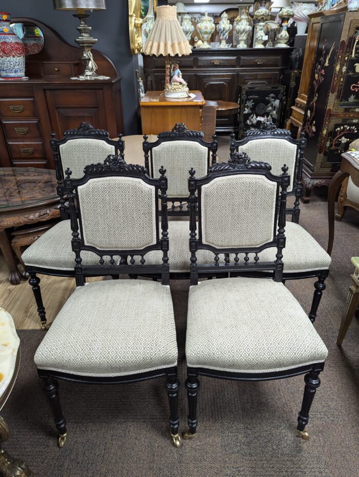 Napoleon III style chairs 5pcs