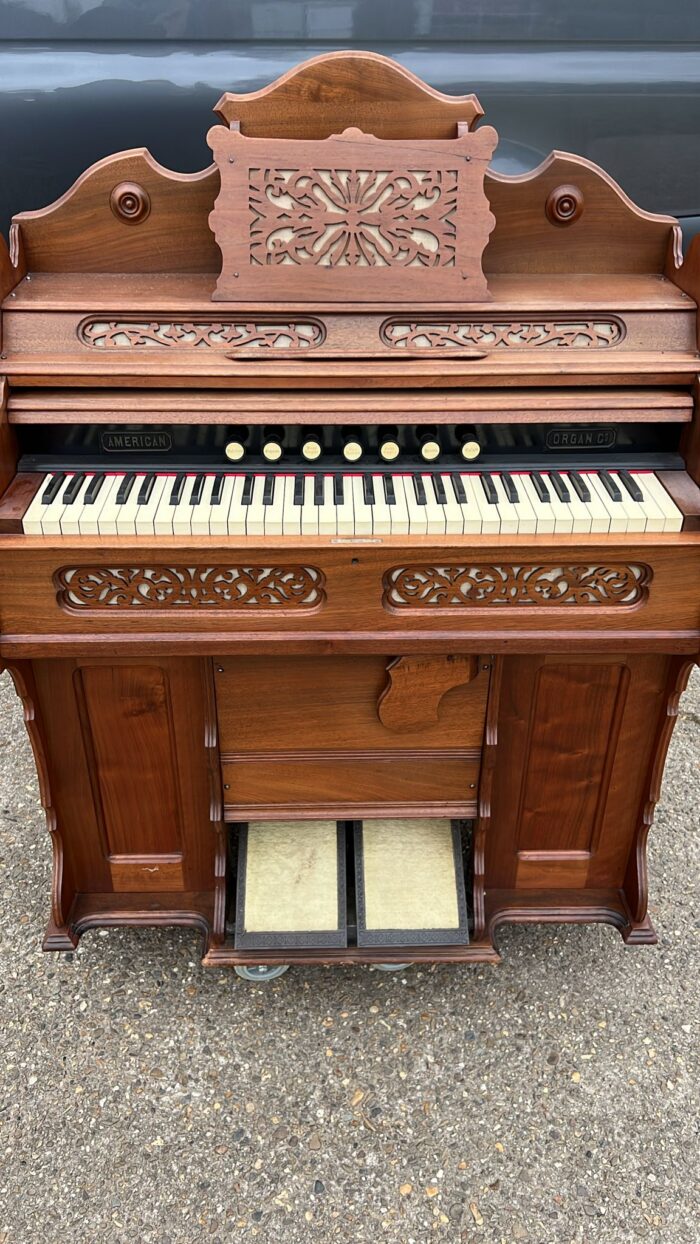 American Organ Co. antiikkiharmonium - Image 4