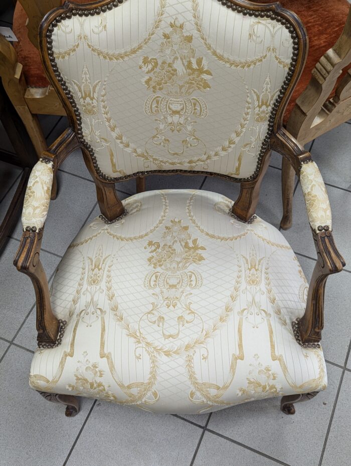 Louis XV style armchair - Image 4
