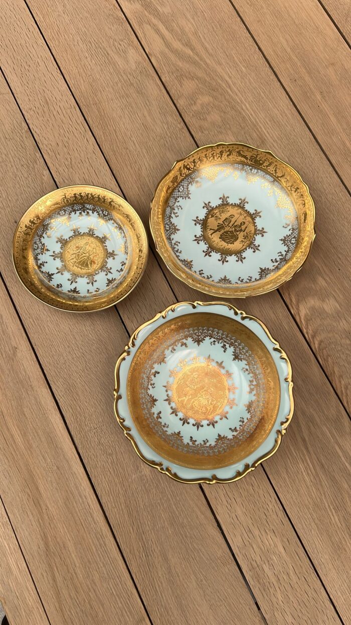 3 taldrikut Karlsbader