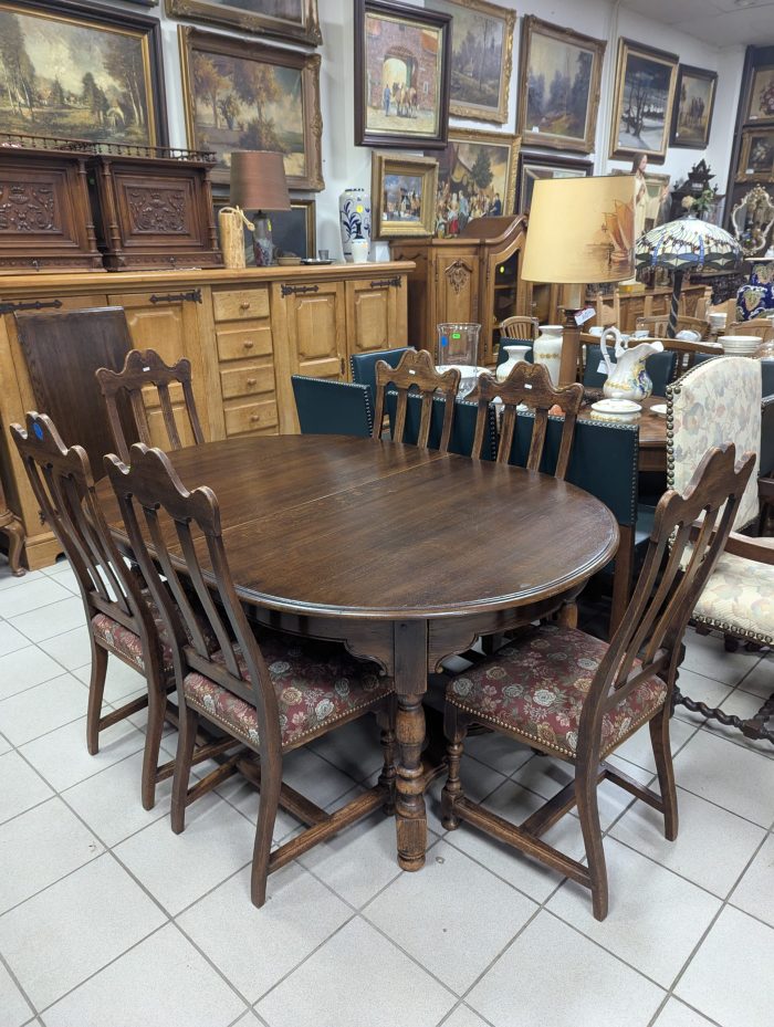 Söögilaud ja 6 tooli