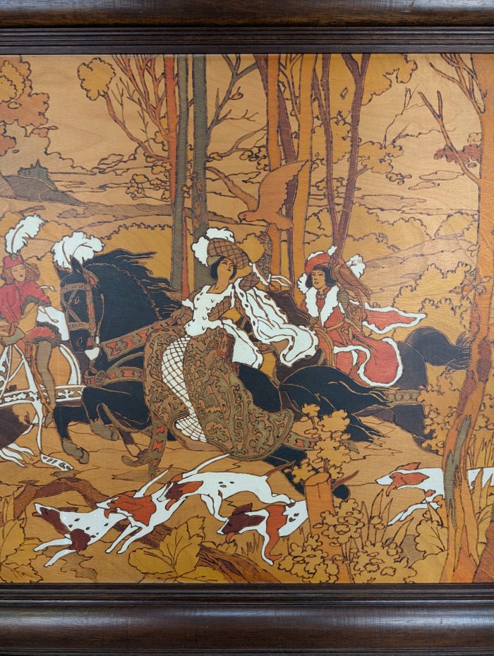 Intarsia puidupaneel "Jahistseen" 125x85 - Image 3