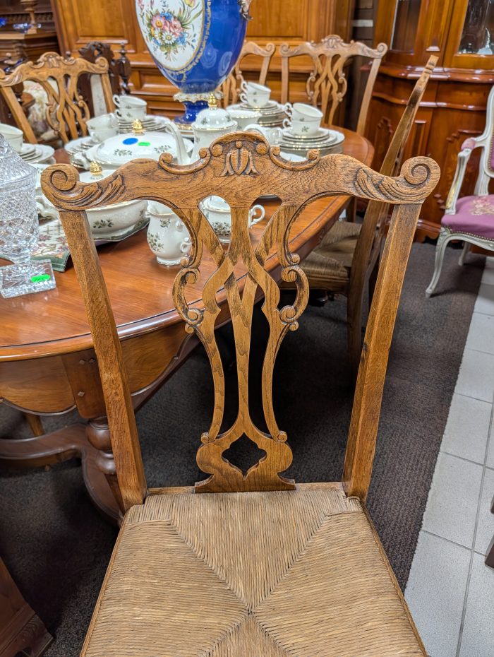 Chippendale style chairs set 6pcs - Image 3