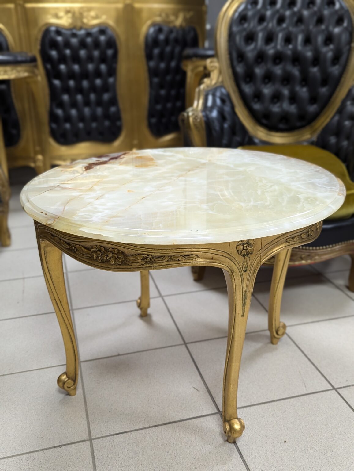 Coffee table Louis XVI style - Image 4